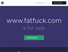 Tablet Screenshot of fatfuck.com